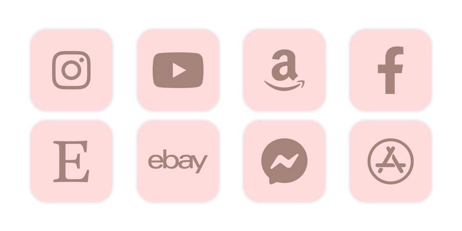 Roze App-pictogrampakket[ai1OnhKyvfIPGcLielH2]