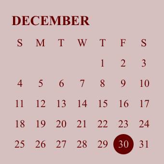 Calendario Idee widget[GrTU2TKscpXkRORIAOB2]