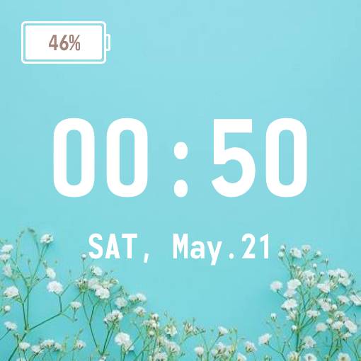 時計 Time Widget ideas[PLuJmoYTMc8LmCdDK444]