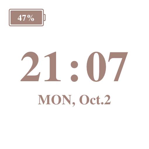 Time Widget ideas[ehxhFFOoZKJ5cTxVt0Wj]