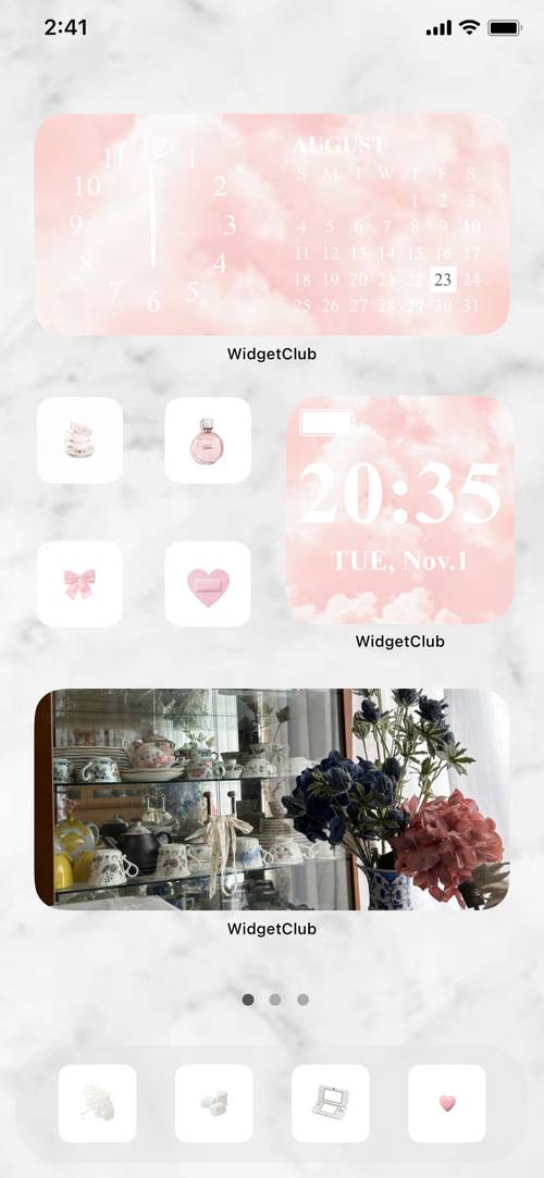 marble《マーブル》×pink《ピンク》🩷🫧 Home Screen ideas[fQkENWxIVO2IiXzpVlW4]