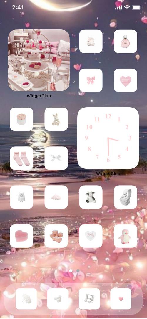 pink &moon🌙* Ideas para la pantalla de inicio[QkjkbyUVb8wYAWWOtGvs]