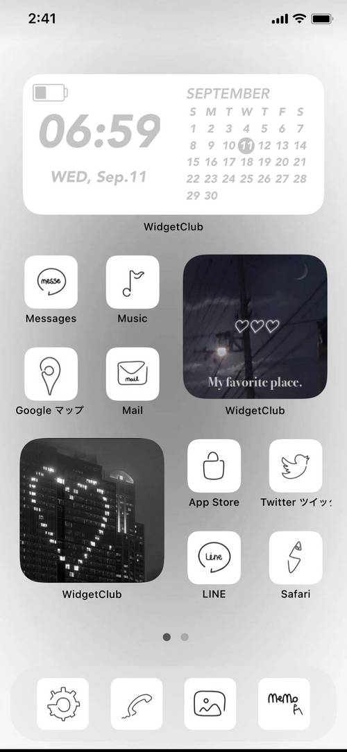 モノクロ- ̗̀🤍🖤 ̖́- Home Screen ideas[cW5YSJcD8winLL7bwrqB]