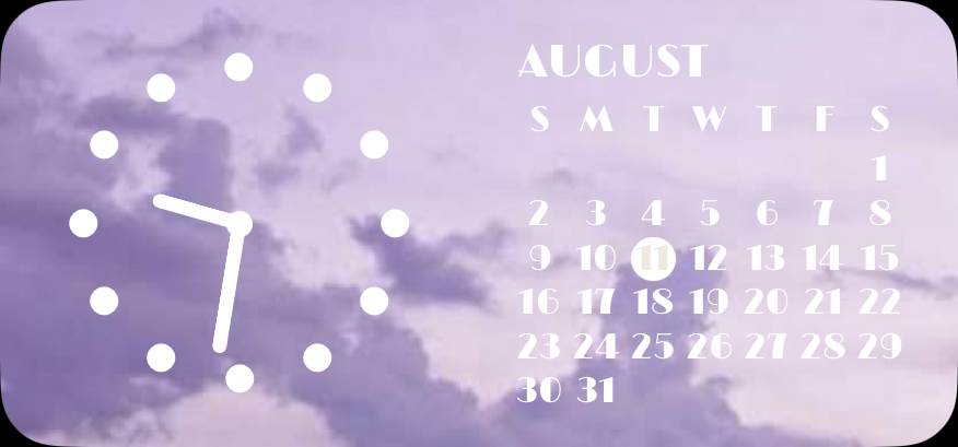Pretty Clock Widget ideas[0kAQtQG5q52gJZ2I2nZo]