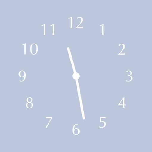 Clock Widget ideas[5tot7RfksJmeRsxCRISe]
