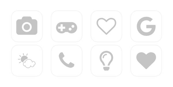 Gray App Icon Pack[QIDfSL5Jh2W8dGxqO8xV]
