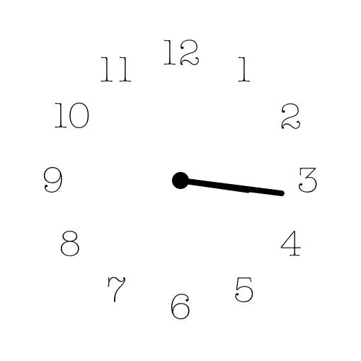 clock Relógio Ideias de widgets[EKc1PC6zqPWACpBbFoUi]