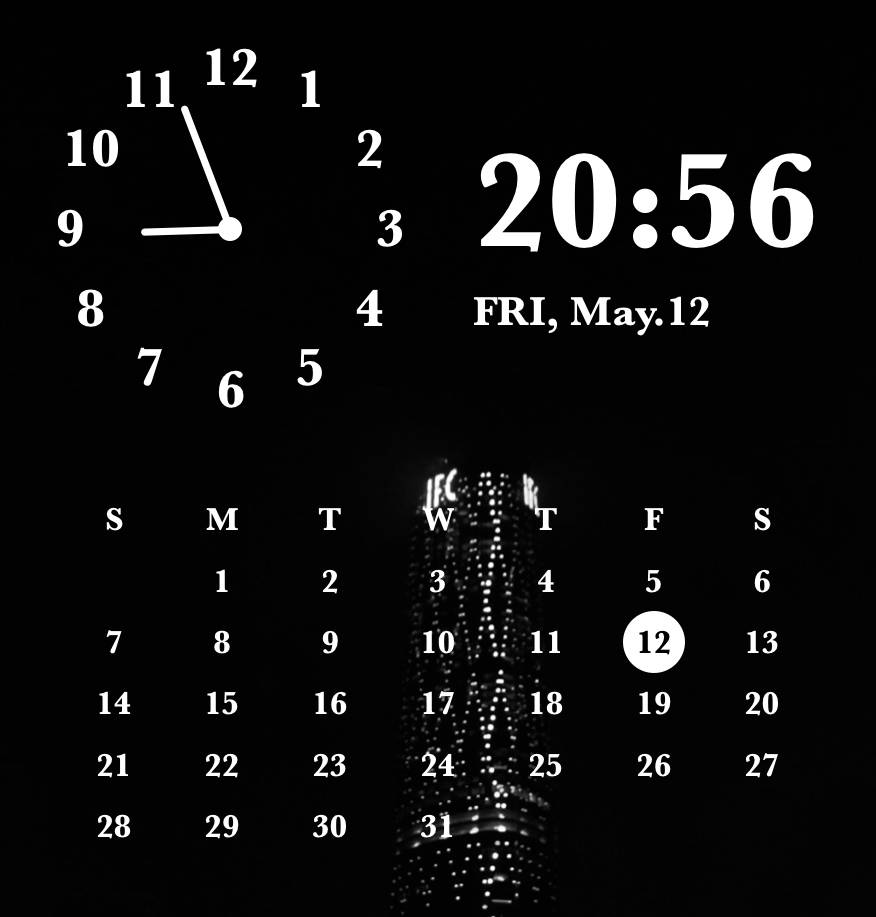 Clock Widget ideas[OV00U2uk5Ob1jPSYJGPo]