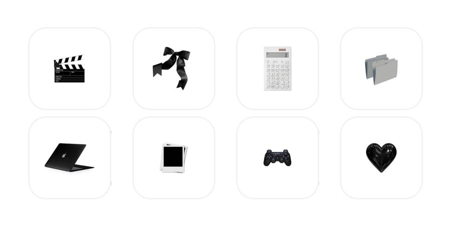 Black Paquete de iconos de aplicaciones[k4MSLZYrUvR4QQsRlZby]