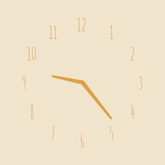 Clock Widget ideas[qruPXxm0dwThRM1X9lOP]