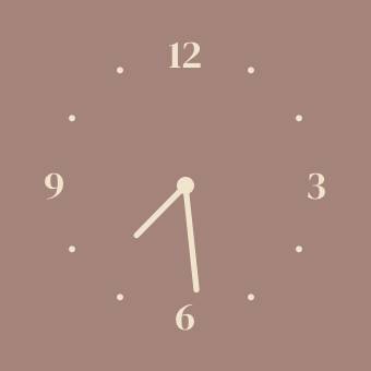 brown bear widget ساعة أفكار القطعة[FJIRWK7OXRzW5plQhGWW]