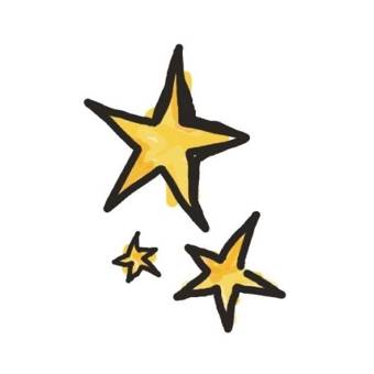 yellow star widget写真ウィジェット[LwaKsJdmxqdowmdV7Mjw]