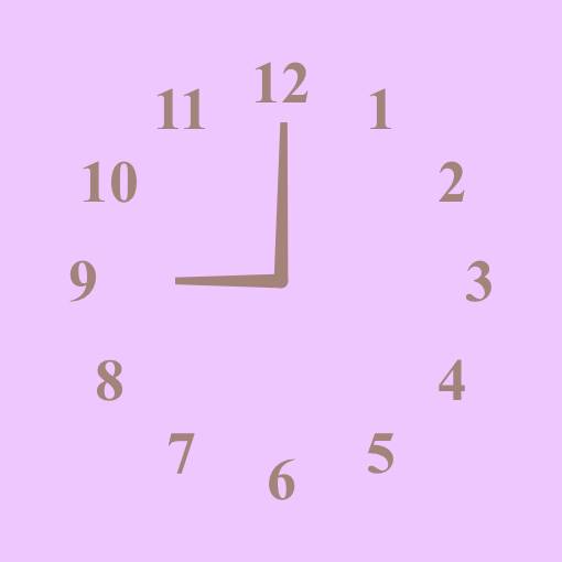 Horloge Idées de widgets[EBuxPwwEWpMwhirbDEv4]