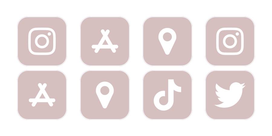 Розовый Пакет значков приложений[EMbAYudEbSSXVfK9WX4K]