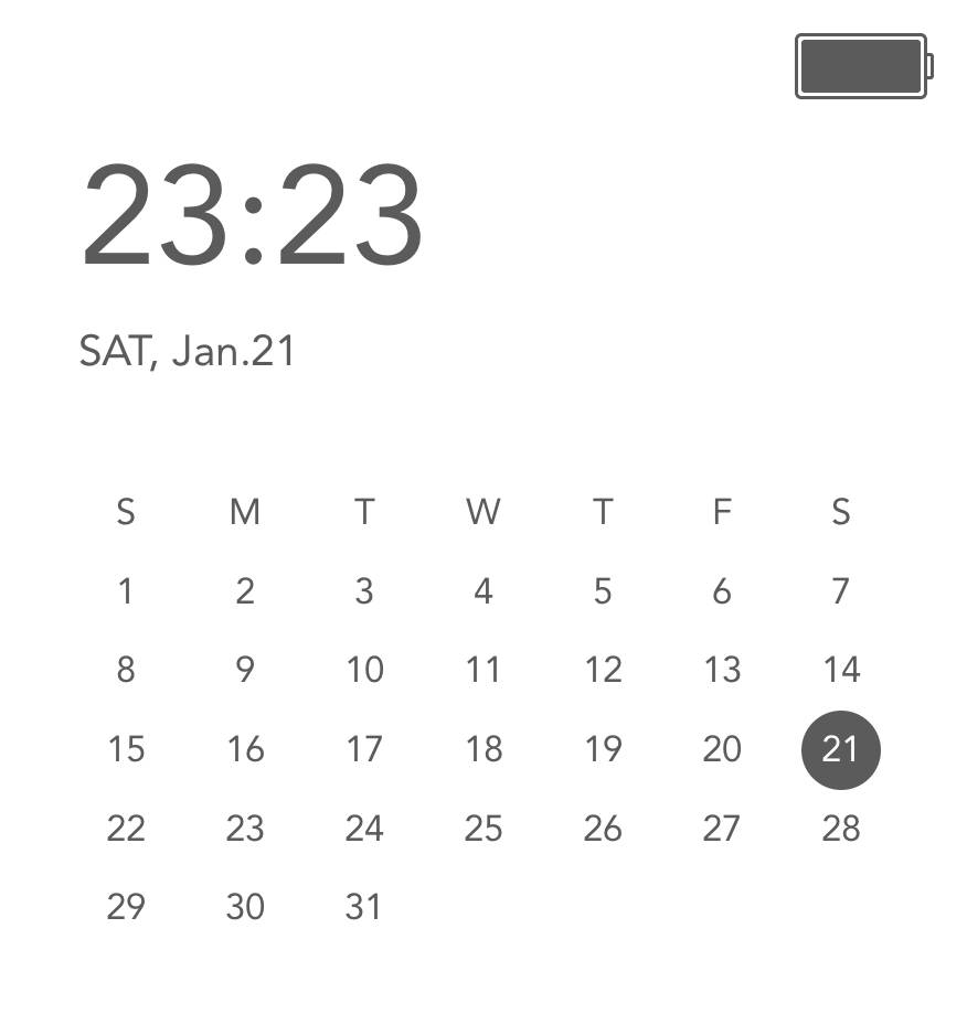 Calendario Ideas de widgets[23LoiiZWdi1TQYi9ppIx]