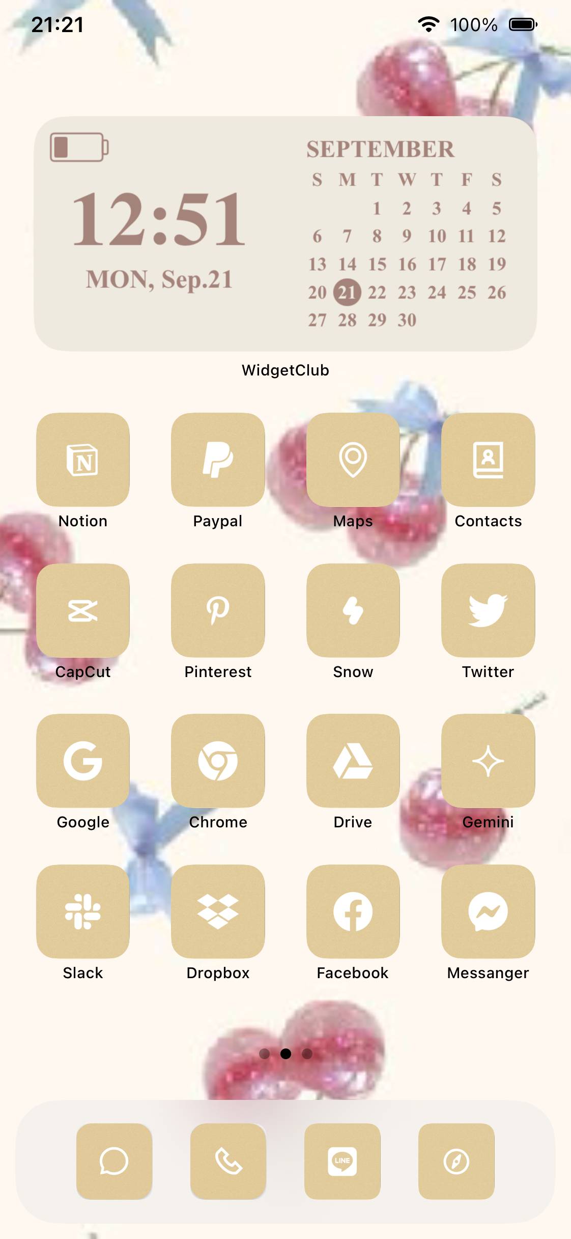 シンプルイズベストｯ！Home Screen ideas[Dl1KBzOfRGwdllbO4L34]