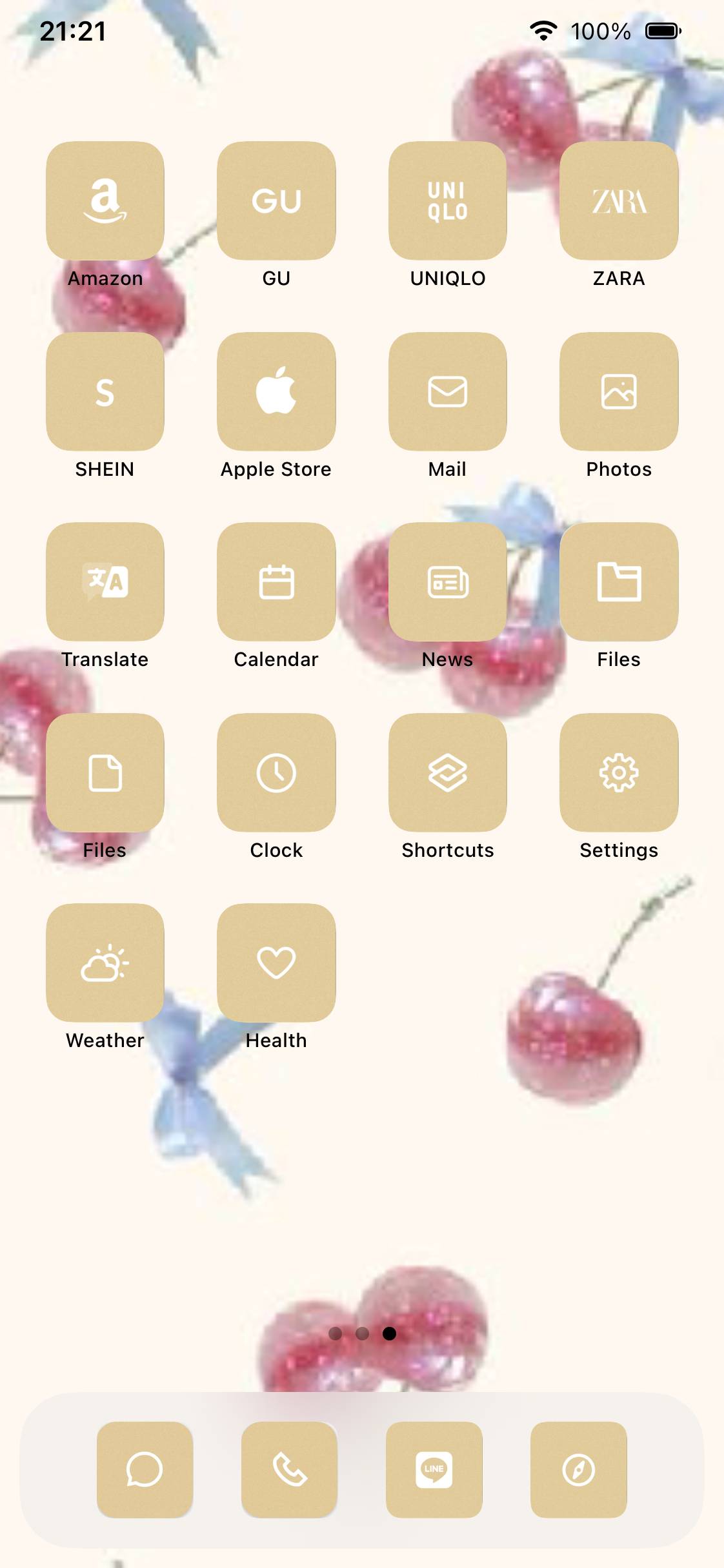 シンプルイズベストｯ！Home Screen ideas[Dl1KBzOfRGwdllbO4L34]