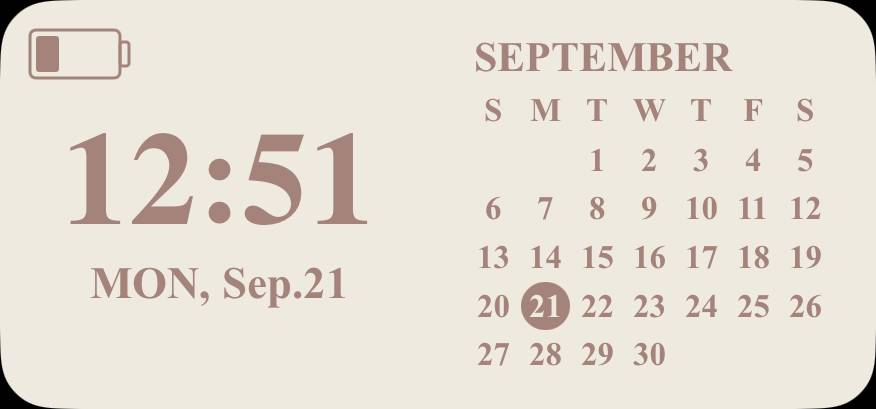 Simple Calendar Widget ideas[Dl1KBzOfRGwdllbO4L34]