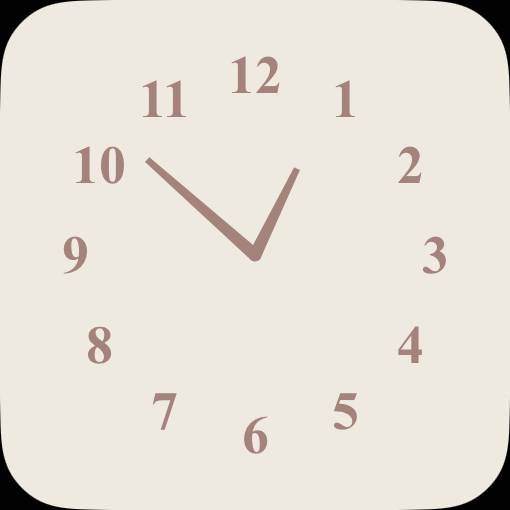 Simple Clock Widget ideas[Dl1KBzOfRGwdllbO4L34]