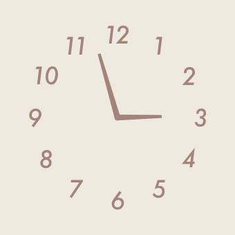 clock Hodiny Nápady na widgety[DNO87ZnRPKpOcMniJQht]