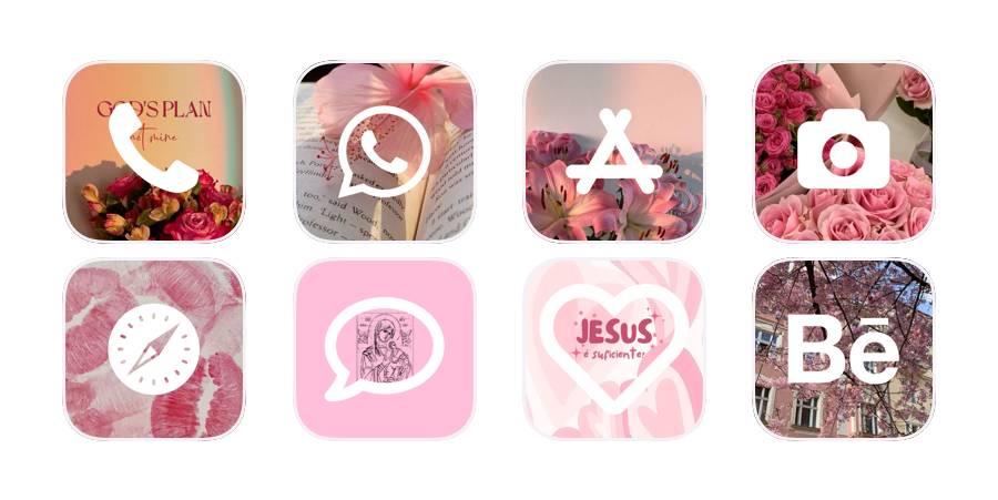 pink ÄsthetikApp Icon Pack[KSrWJ0y7JwXG71tRqtt5]