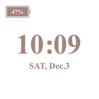 Time Widget ideas[hDfh9Y4d9Sv20Yy2Bs6Y]