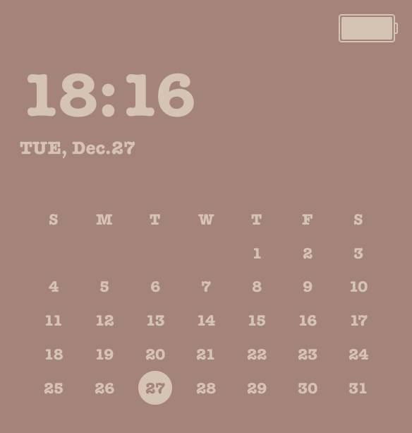 Kalender Widget-ideeën[KX1m7feKjNMLivJfcJ6d]