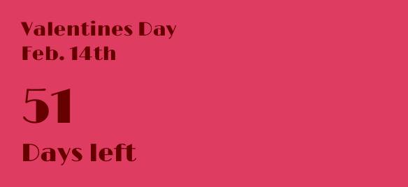 Valentines Day Compte à rebours Idées de widgets[djH34gIjDLkCZOIKlYFr]