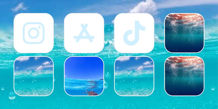 Summer Pacchetto icone app[ZvaR9Y0e3m3bskQSKI2e]