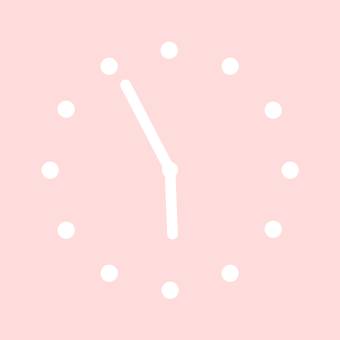 時計 Horloge Idées de widgets[anUatV35KJJCuEqPpVgf]