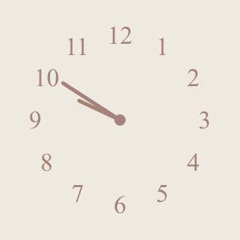 Horloge Idées de widgets[pdCmxl6GCpICugJHNzSd]