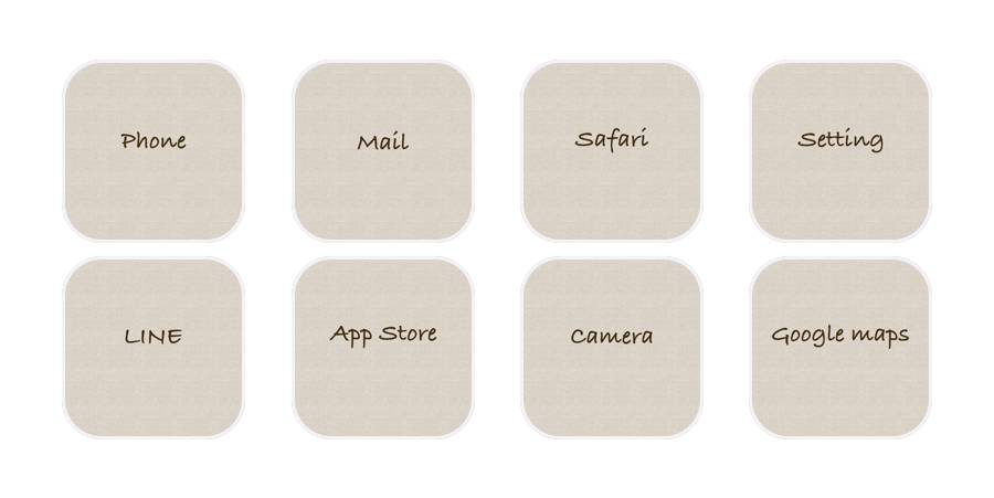 simple Pacchetto icone app[vdnhnXg5AmCEtniXkYi8]