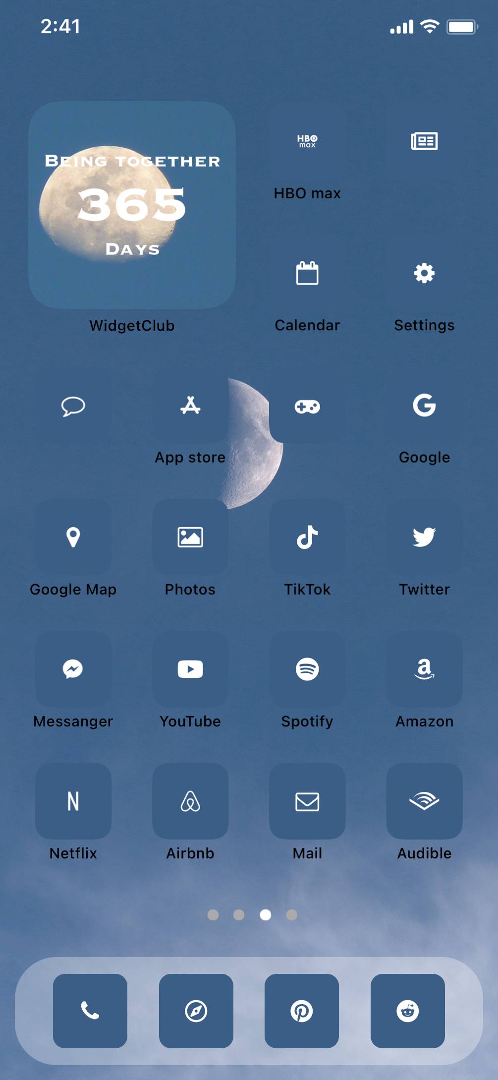 blue luna home screen theme🌙Home Screen ideas[Oa9sdtNFOtO4R6KJlDH7]