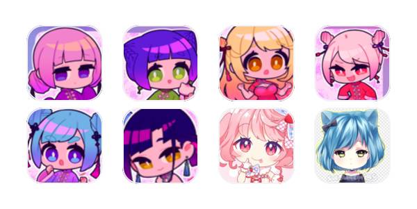 cute chibi’s App Icon Pack[XRXrVnbXXLxNYXTej89U]