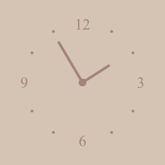 clock Horloge Idées de widgets[0KBIh9QGlHJlrlcv2VdH]