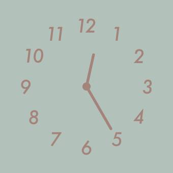 Horloge Idées de widgets[PkIaKxquXFt3iqhqMMCw]