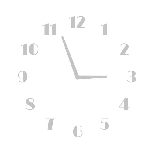 シンプル Clock Widget ideas[hWwA0U0VWirW6S4vzCQ3]