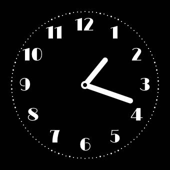 Horloge Idées de widgets[I1XW0VJI64XFOmRRfTXj]