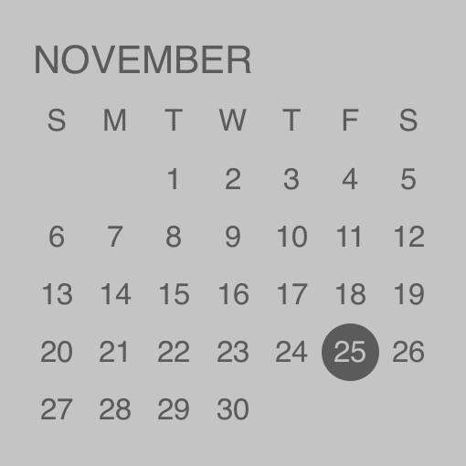 Simple Calendar Widget ideas[Rf9CowE8gVGx2iRMXs7a]
