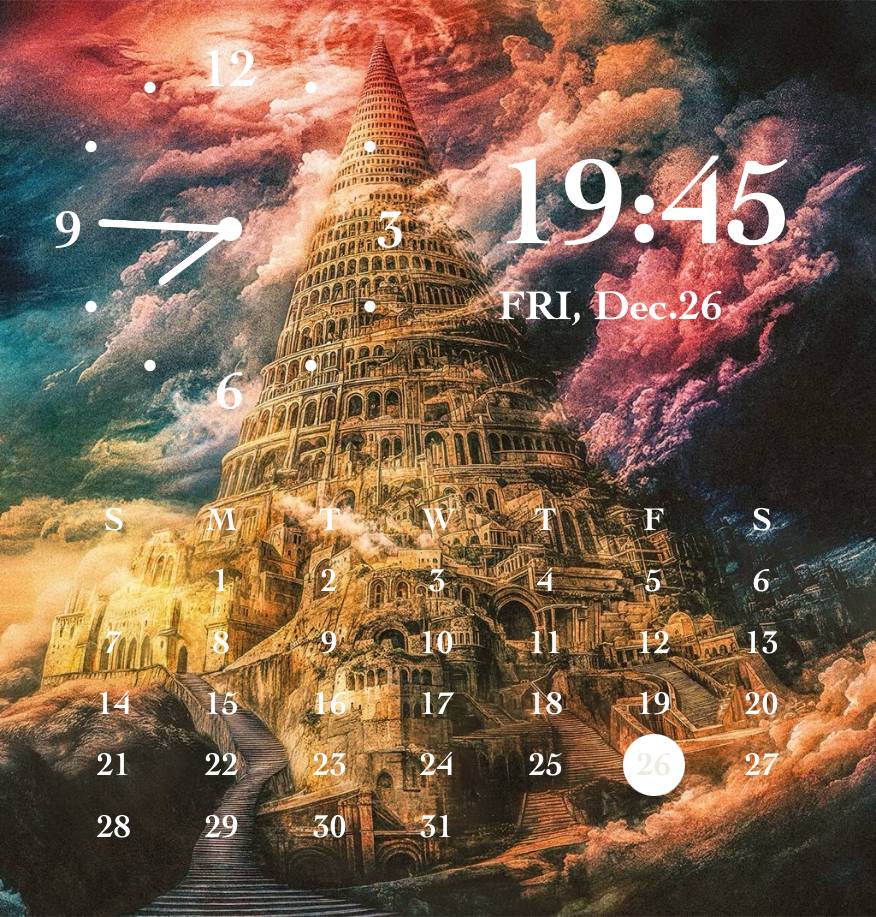 Clock Widget ideas[Zvtq6XKIxklwLM6SHQk9]