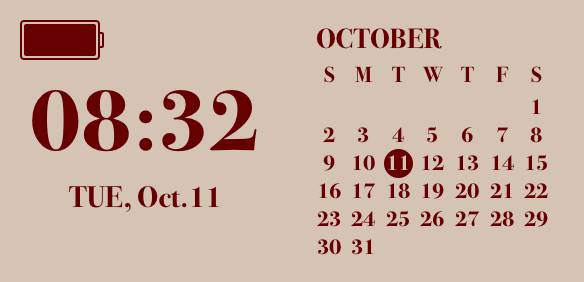 時計、カレンダー Calendar Widget ideas[DmRG2JsnW6O64TMJf9TU]