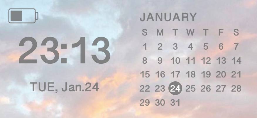 日付　カレンダー Calendário Ideias de widgets[jxreO4bCMAmw8fx3p0qC]
