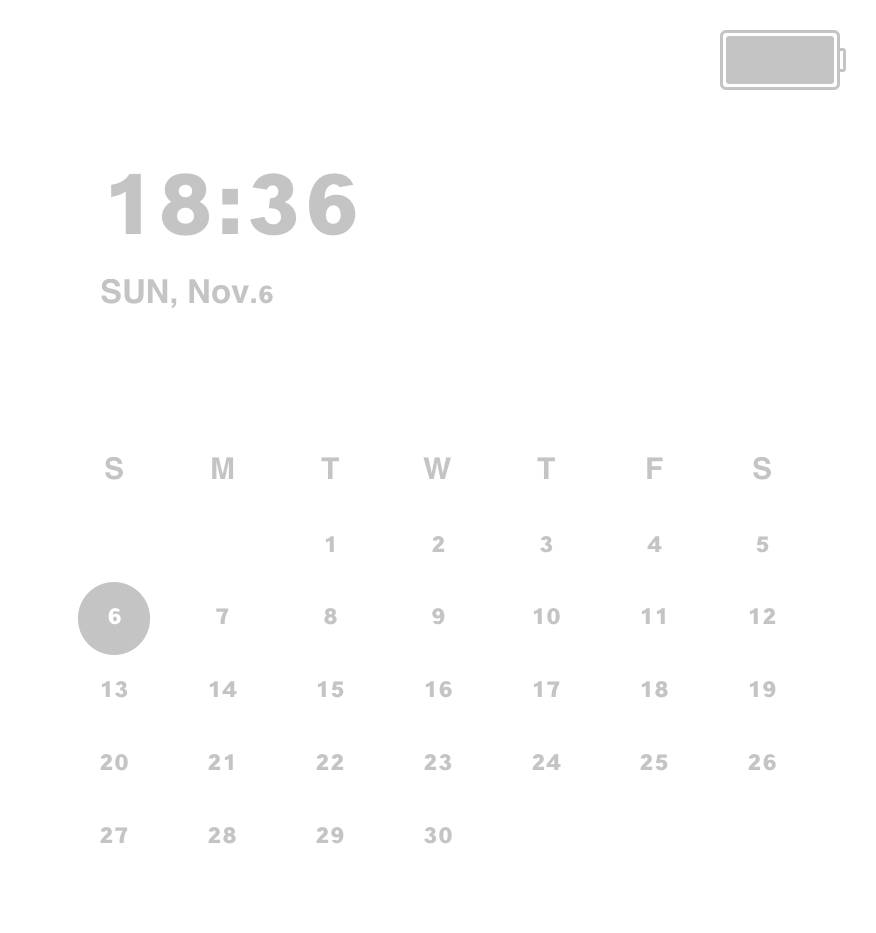 Calendario Ideas de widgets[qeAXl5sVhG2zDGGGem8x]
