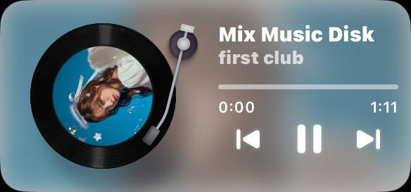 Pretty Music Widget ideas[bIklnbW7F84XindZhyRh]