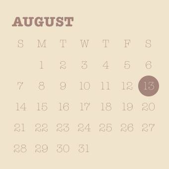 Calendar Widget ideas[ScuRXgDUnCKovsbOPnnu]