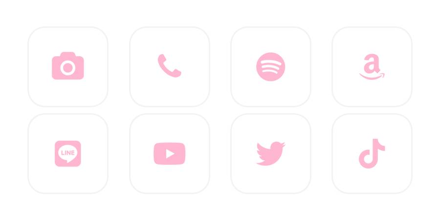 ピンク🎀💕💓💗 App Icon Pack[2OYHKixDDMBkPkQiy4v5]