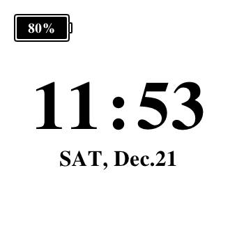 Time Widget ideas[up0Jc1c9ow3MvggGbPLF]