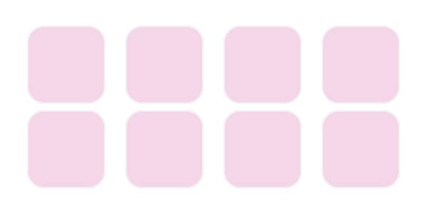 ピンク！App Icon Pack[JWWDXSW5HANt0AvRaFuT]