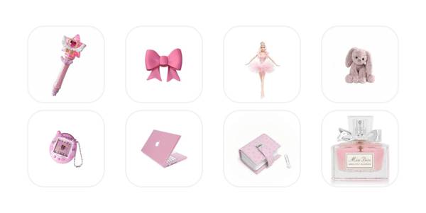 Růžový App Icon Pack[4JJHTEnMW1PRopp1kxQQ]