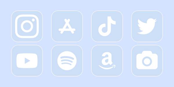 Baby blue 🌧 icons App Icon Pack[CiCygvmpteCXVoj9fWrZ]